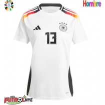 Camiseta Alemania Thomas Muller #13 Primera Equipación Eurocopa 2024 manga corta